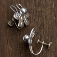 TAXCO: Mexican Silver Vintage Earrings