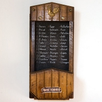 Shopping Memo/Wall-Mounted Accessory Case With Chicken Tag