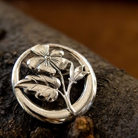 Silver 925-Danecraft-Flower Brooch