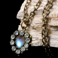 Saphiret Heart Pendant