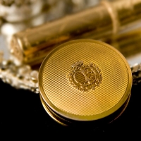 Du Barry-Richard Hudnut-Rouge Powder Mirror Compact Case