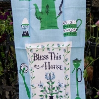 Peg Thomas-Home Happy Kitchen Linen [Blue]