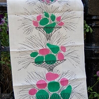 Tammis Keefe-Fruit Basket Pattern Art Linen Kitchen Cloth