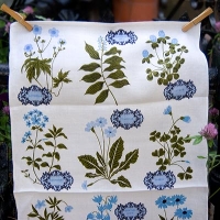 Tammis Keefe-Wildflower Painting Art Linen Kitchen Cloth