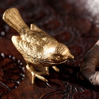 Florenza-Golden Bird Pillbox