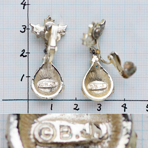 Beatrix: Christmas Dangling Ornament Vintage Earrings - Image 3